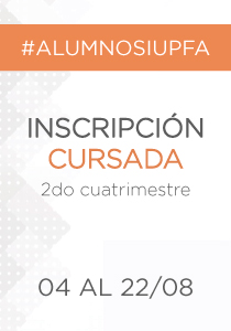 Inscripción Cursada 2do Cuatrimestre