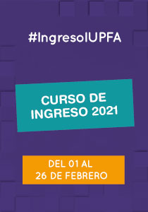 Curso de Ingreso 2021 IUPFA