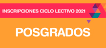 Inscripción exclusiva del 16/11/20 al 05/02/21 IUPFA